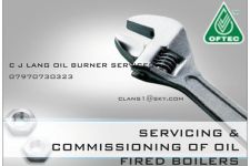 Logo for C J Lang Oil Fired Heating Engineer Logo for C J Lang Oil Fired Heating Engineer