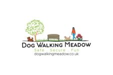 Logo for Dog Walking Meadow Logo for Dog Walking Meadow
